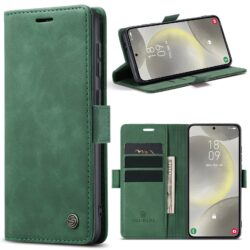 Solidenz Urban Book hoesje voor Samsung Galaxy S26 FE - Groen