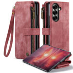 Solidenz Urban Case Book Case voor Samsung Galaxy Z Fold8 Ultra - Rood