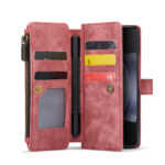 Solidenz Urban Case Book Case voor Samsung Galaxy Z Fold8 Ultra - Rood - afbeelding 2