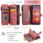 Solidenz Urban Case Book Case voor Samsung Galaxy Z Fold8 Ultra - Rood - afbeelding 5