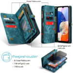Solidenz Urban Wallet hoesje voor Samsung Galaxy A27 - Blauw - afbeelding 9