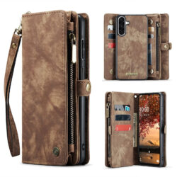 Solidenz Urban Wallet Samsung Galaxy A27 hoesje - Bruin