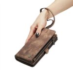 Solidenz Urban Wallet Samsung Galaxy A27 hoesje - Bruin - afbeelding 11