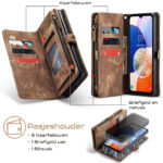 Solidenz Urban Wallet Samsung Galaxy A27 hoesje - Bruin - afbeelding 9