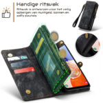 Solidenz Urban Wallet Samsung Galaxy A27 hoesje - Zwart - afbeelding 10