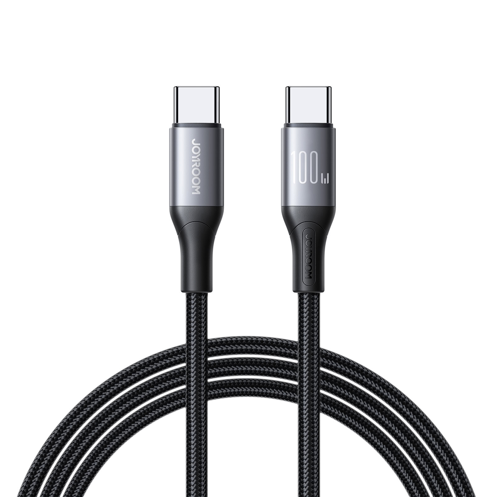 Joyroom USB-C naar USB-C-kabel 100W 2 meter Zwart