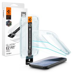 Spigen Glas.tR EZ Fit Pro AC 2-Pack Screenprotector voor Google Pixel 11 en Google Pixel 11 Pro - Transparant