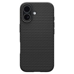 Spigen Liquid Air iPhone 17 hoesje Mat Zwart