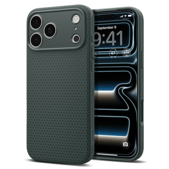 Spigen Liquid Air hoesje voor iPhone 17 Pro/18 Pro - Diepgroen