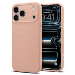 Spigen Liquid Air iPhone 17 Pro Max / 18 Pro Max Hoesje - Roze Titanium