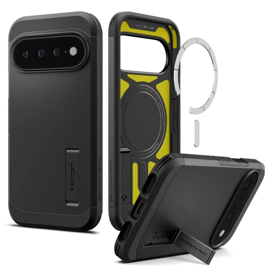 Spigen Tough Armor Mag Magnetisch hoesje voor Google Pixel 11 Pro XL - Zwart