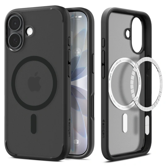 Spigen Ultra Hybrid Mag MagSafe iPhone 17 hoesje - Zwart