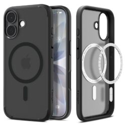 Spigen Ultra Hybrid Mag MagSafe iPhone 17 hoesje - Zwart