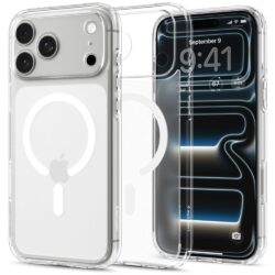 Spigen Ultra Hybrid MagSafe hoesje voor iPhone 17 Pro en iPhone 18 Pro - Mat Wit