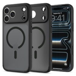 Spigen Ultra Hybrid MagSafe hoesje voor iPhone 17 Pro en iPhone 18 Pro - Zwart
