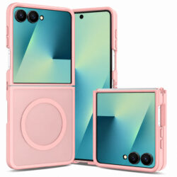 Solidenz FrostMag Samsung Galaxy Z Flip8 hoesje - Roze