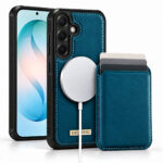 Solidenz MagSafe Wallet Backcover voor Samsung Galaxy S25 Plus / S24 Plus - Blauw