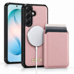 Solidenz MagSafe Wallet Backcover voor Samsung Galaxy S25 / S24 - Roze