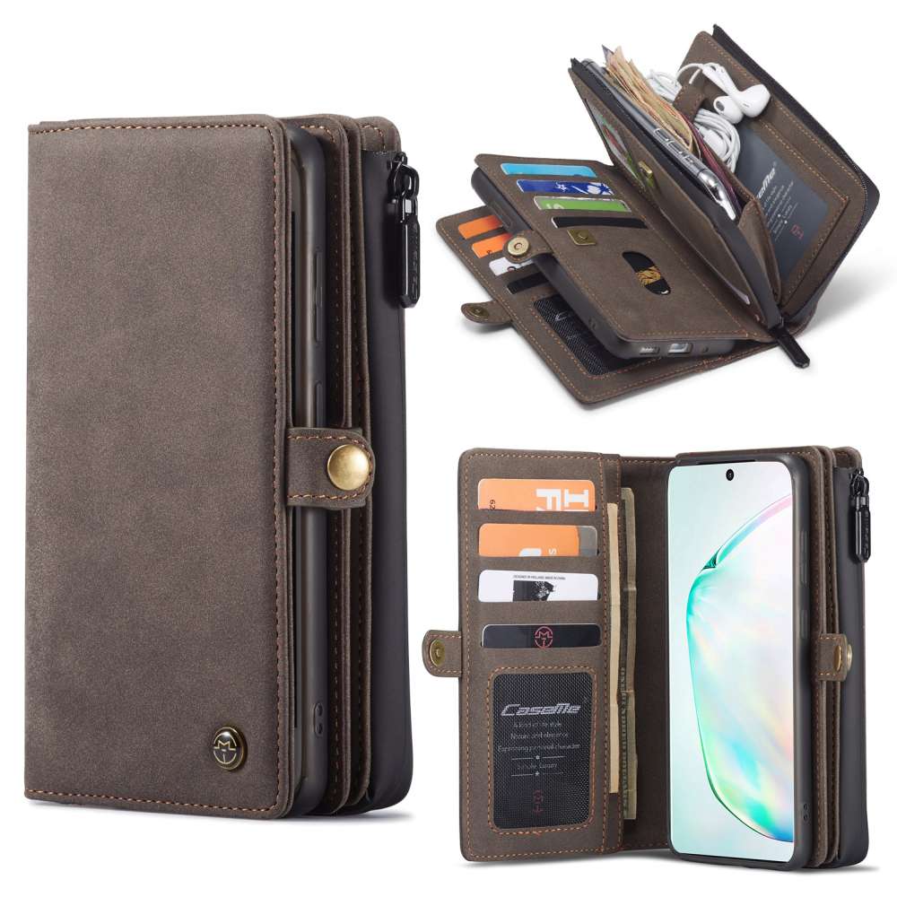 Caseme Premium Wallet Hoesje Samsung S20 - Bruin