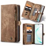 variatie Caseme vintage Wallet Hoesje Samsung S20 FE Bruin