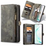 variatie Caseme vintage Wallet Hoesje Samsung Galaxy S20 FE Zwart