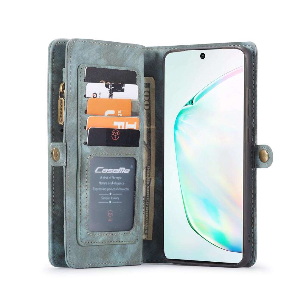 Caseme vintage Portemonnee Samsung Galaxy S20 Ultra - Blauw