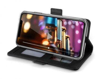 Just-in-Case-Huawei-Mate-20-Pro-Wallet-Mirror-Case-geschikt telefoonhoesje