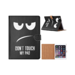 variatie FONU Book Cover Don’t Touch My Pad iPad Air 1 (2013) – 9.7 inch – A1474 – A1475